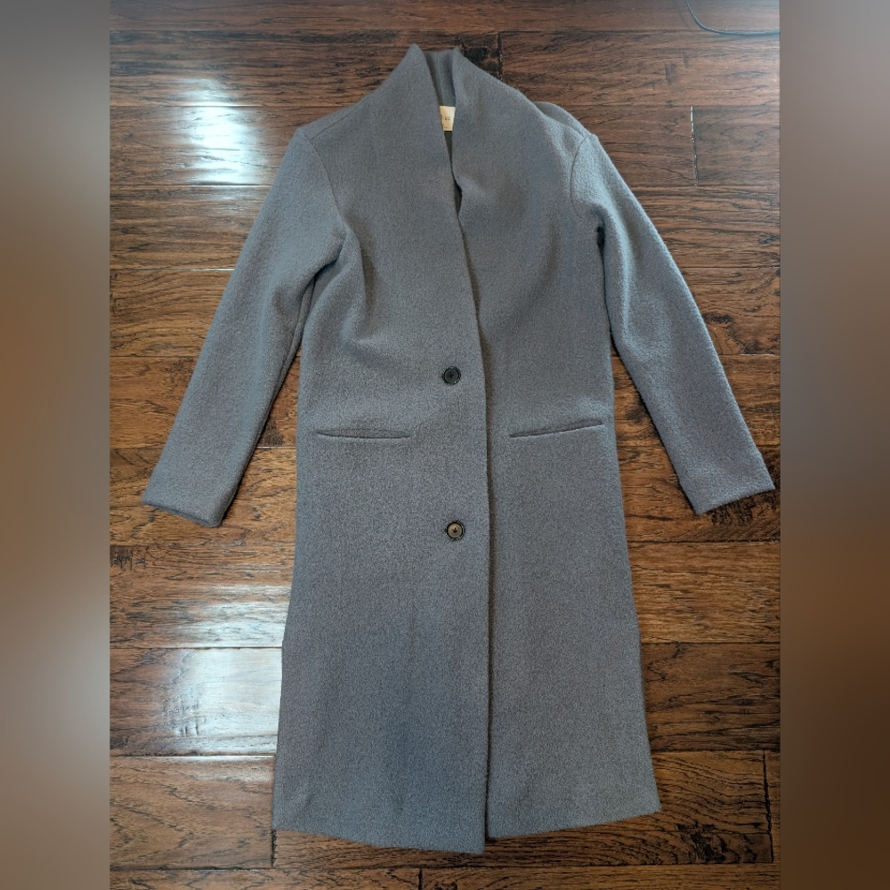 Wilfred Dujardin 100% Merino Wool Coat Size XXS